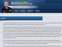 Tablet Screenshot of donbassler.com